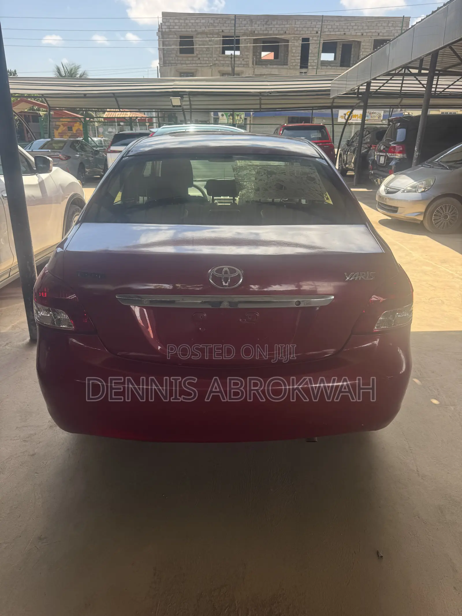Toyota Yaris 1.5 Automatic 2009 Red