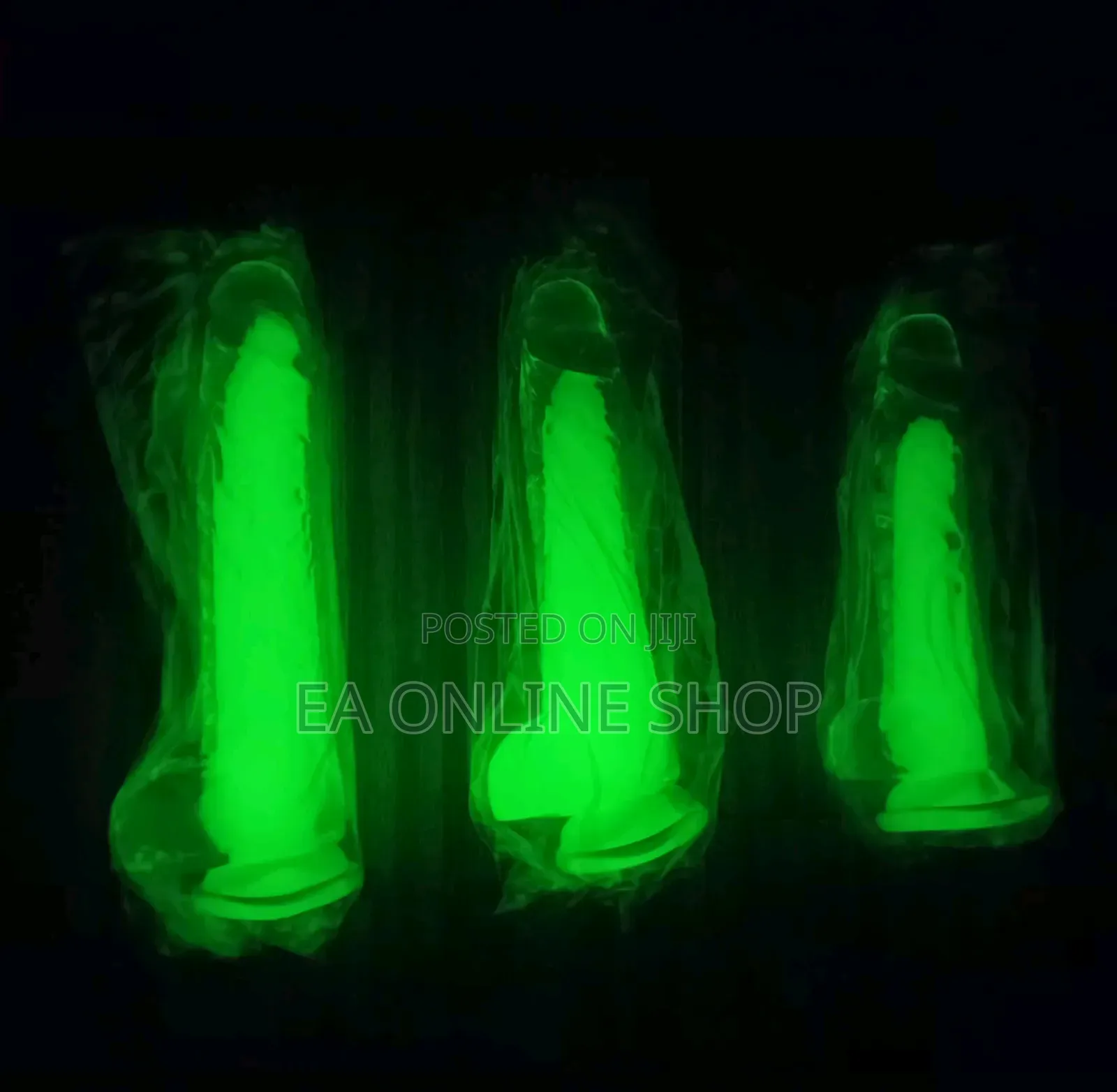 9.4 Inches Glow in the Dark Penis Dildo Dick Sex Toy