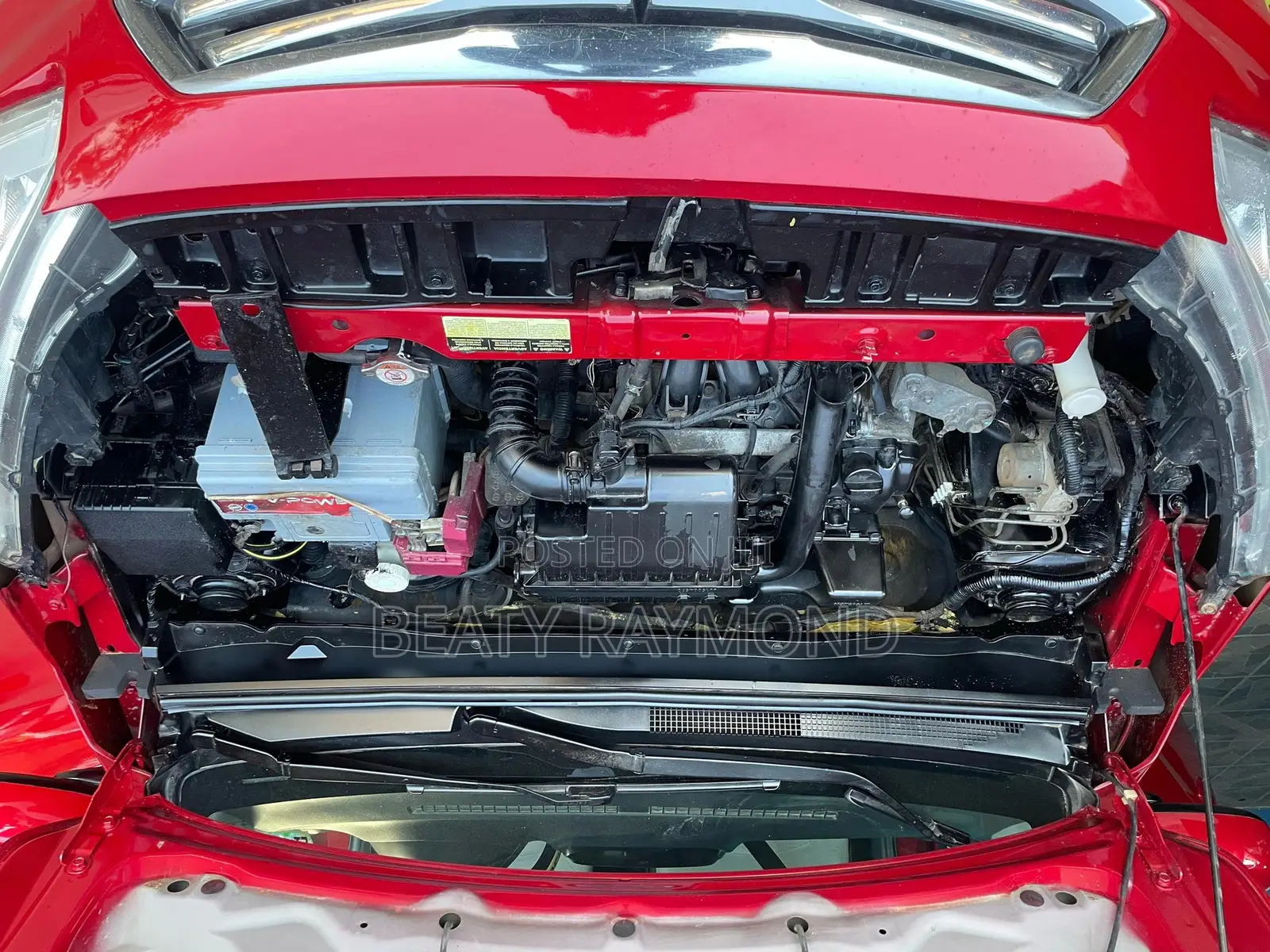 Mitsubishi Mirage 2018 Red