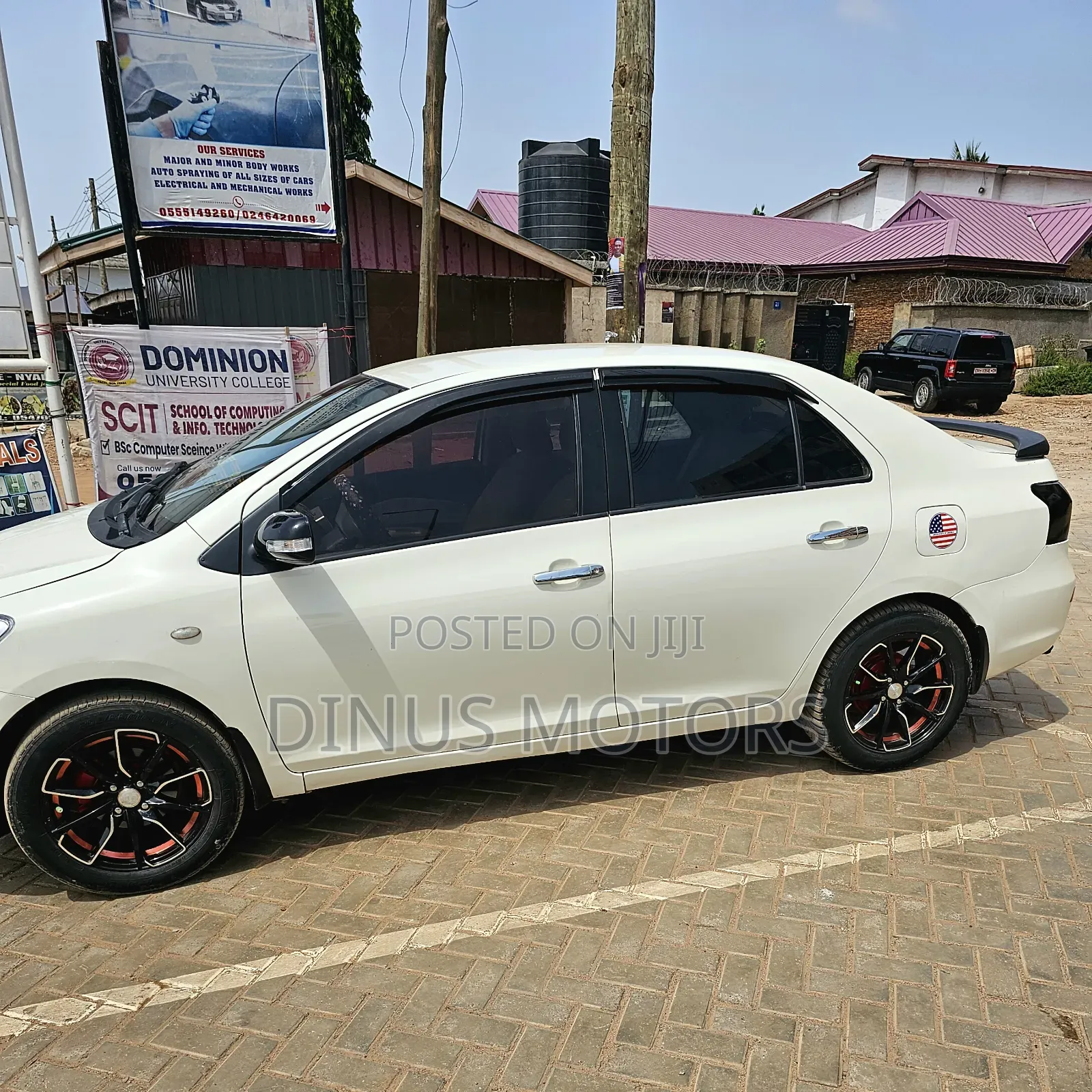 Toyota Belta 2012 White
