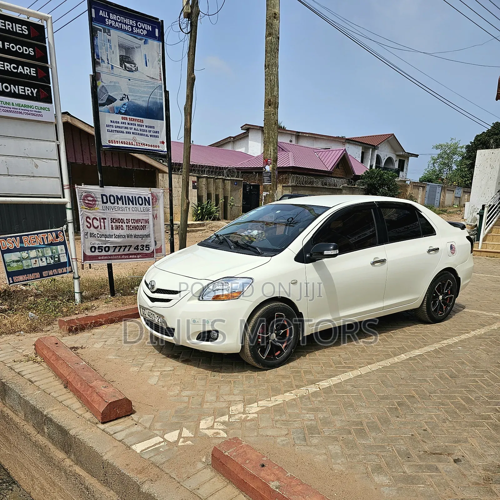 Toyota Belta 2012 White