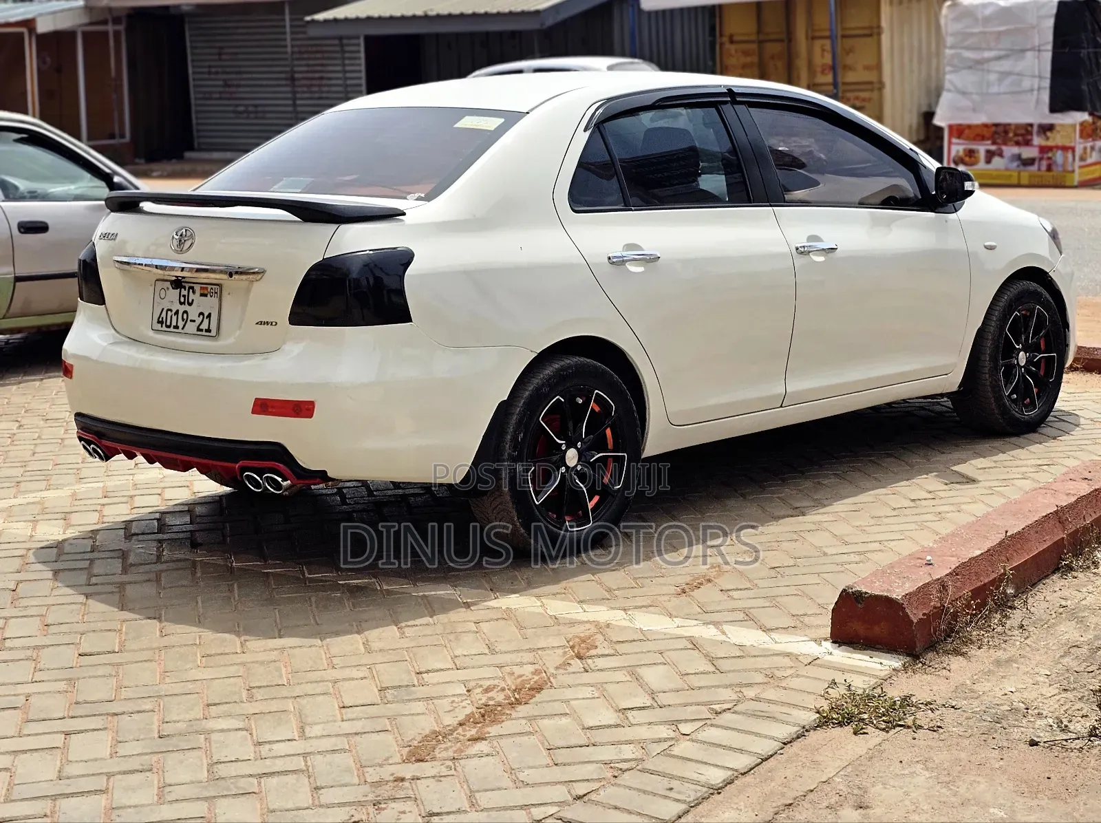 Toyota Belta 2012 White