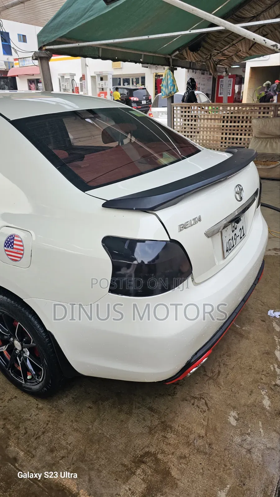 Toyota Belta 2012 White