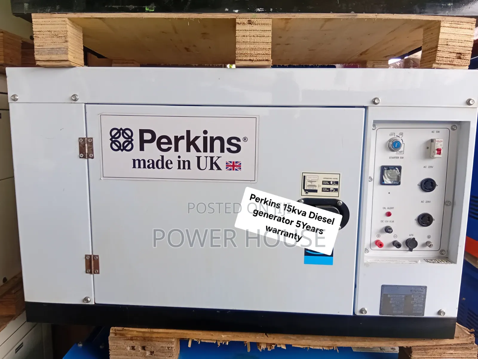 Perkins 15kVA Generator – Powerful Performance, Reliable Power