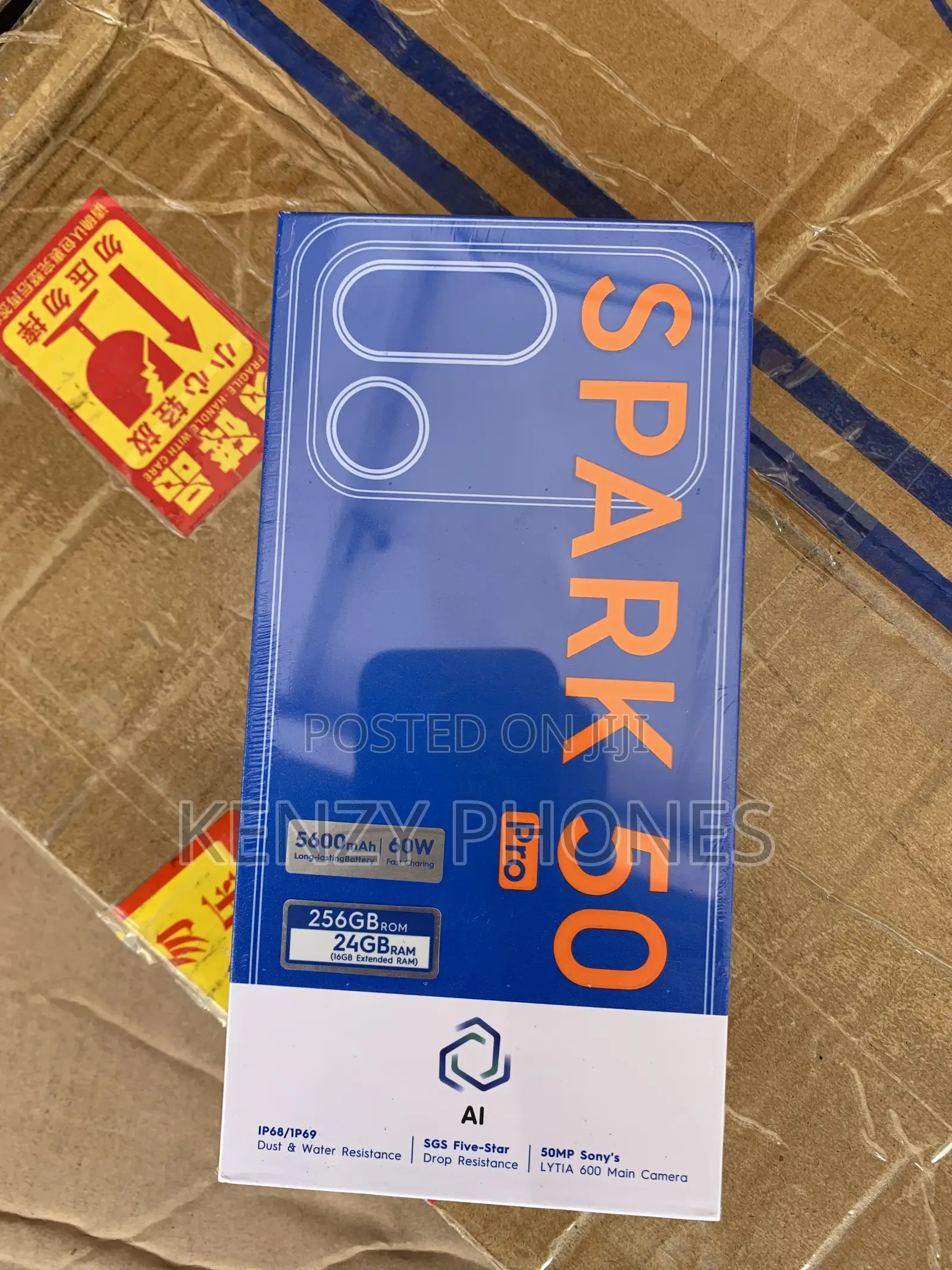 New Tecno Spark 50 Pro 256 GB Gray