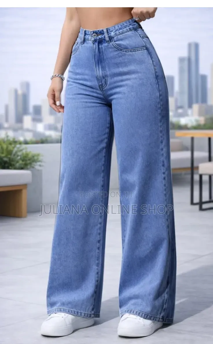 Ladies Wide Leg Trousers