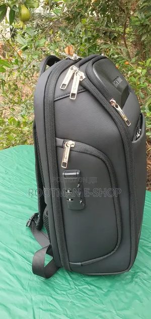 High-End Business Backpack Men's Waterproof Business Travel Laptop