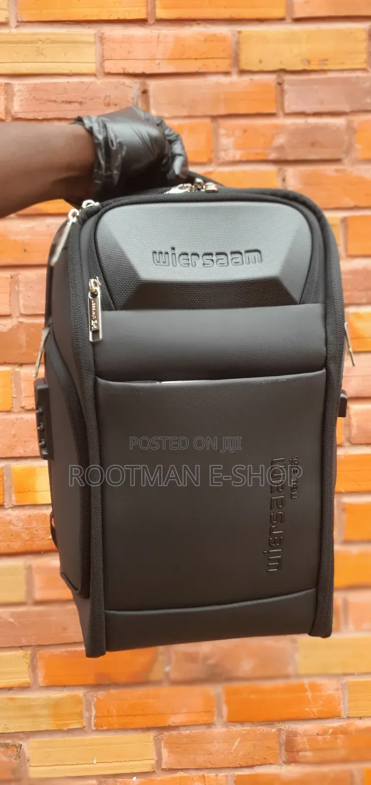 High-End Business Backpack Men's Waterproof Business Travel Laptop