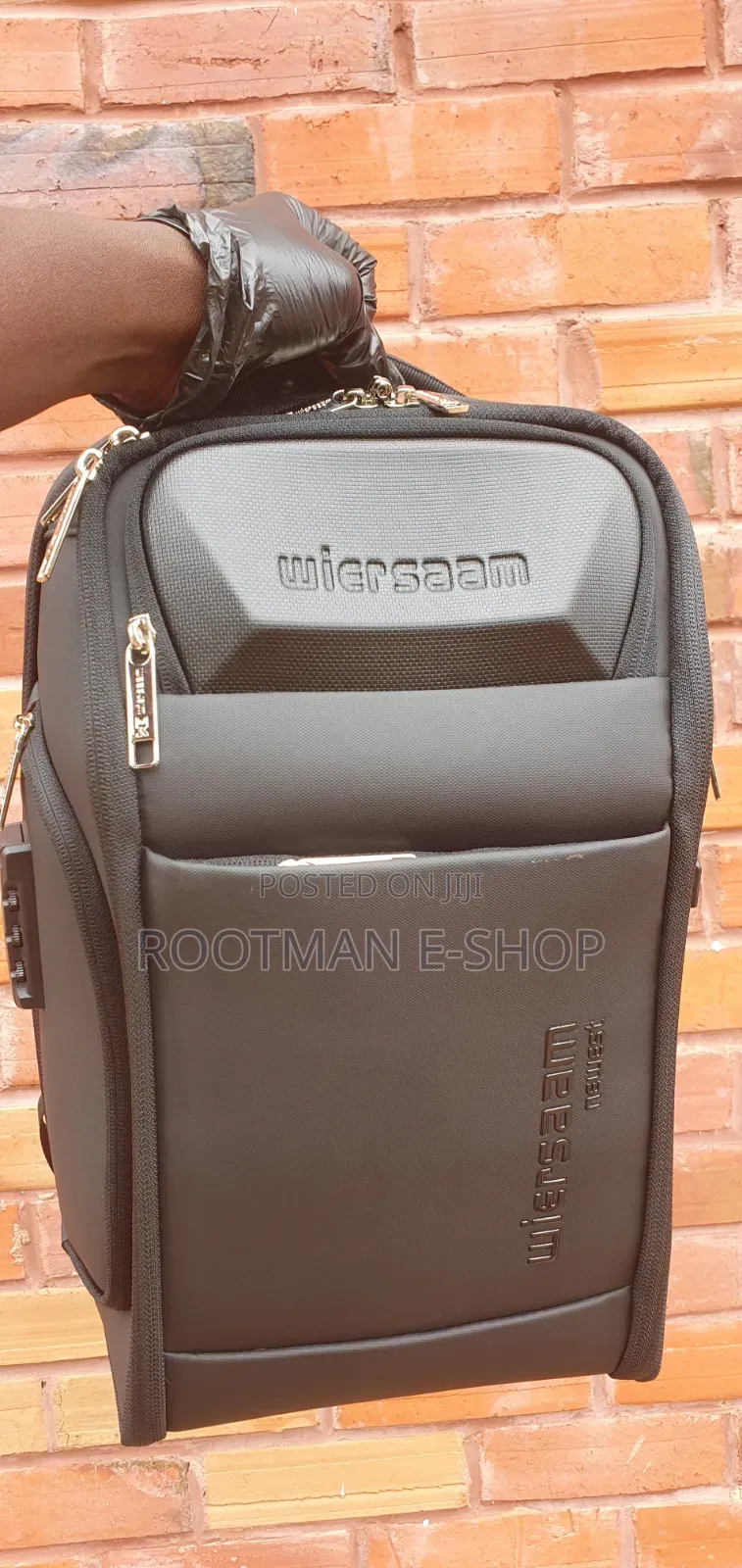 High-End Business Backpack Men's Waterproof Business Travel Laptop