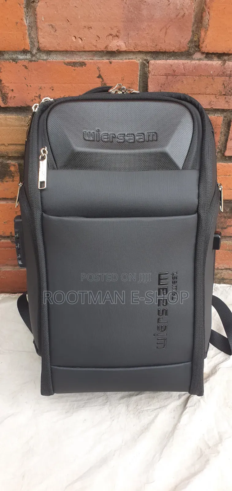 High-End Business Backpack Men's Waterproof Business Travel Laptop