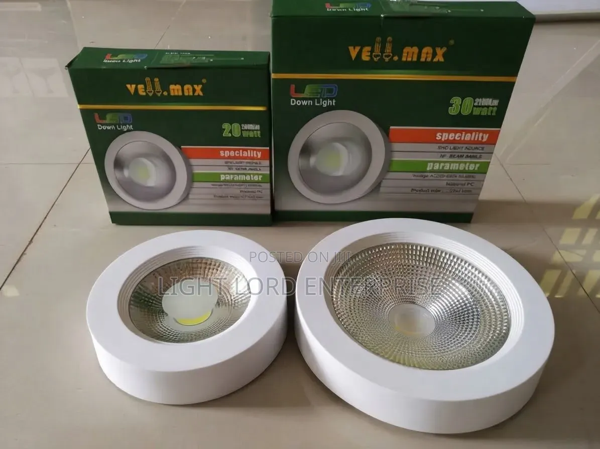 Vellmax 30watts /20watts Led COB Surface Down Light