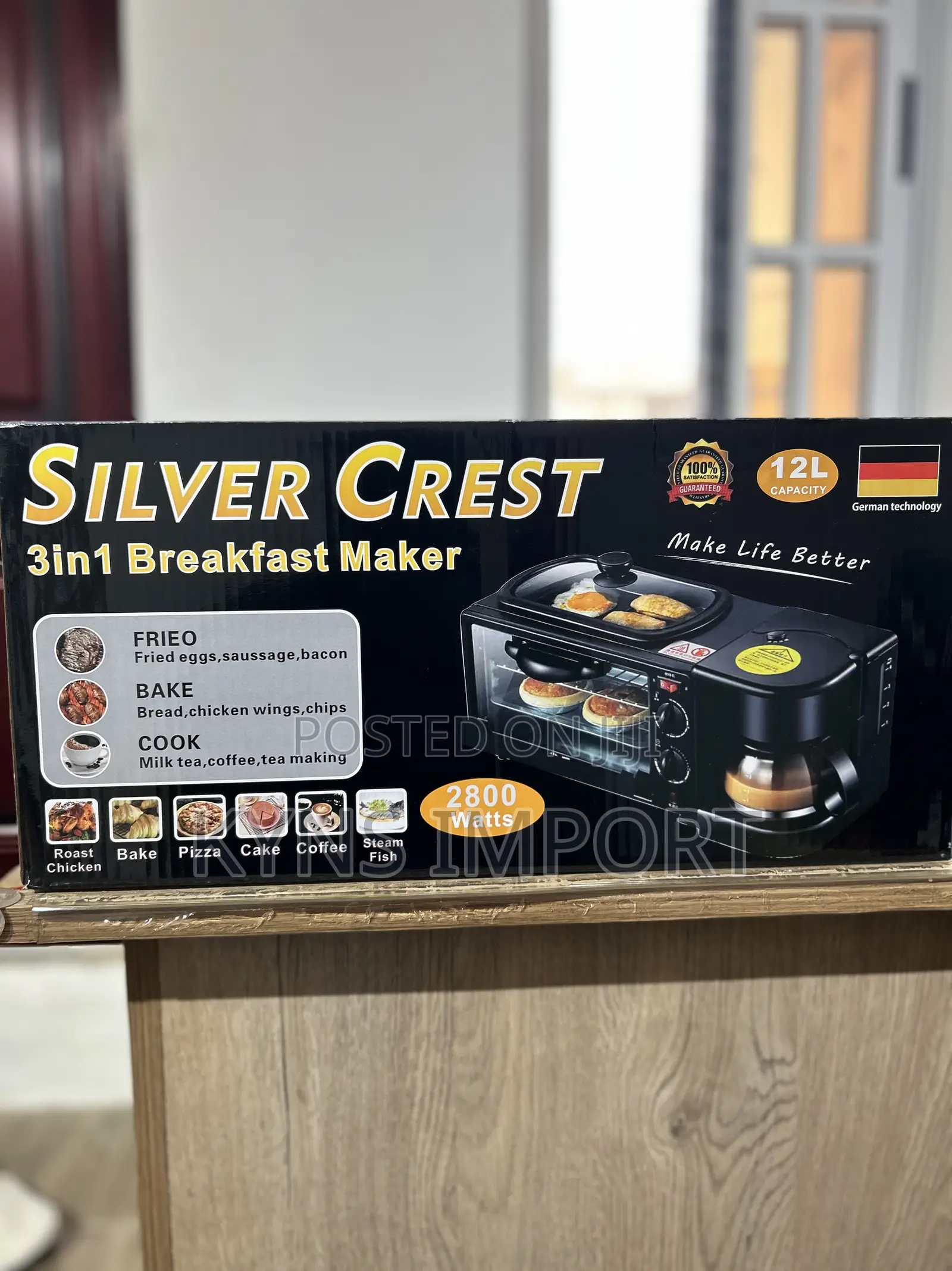 Multipurpose 12 L 3in1 BreakFast Machine