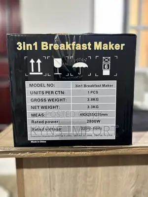 Multipurpose 12 L 3in1 BreakFast Machine