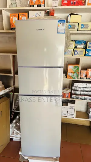 TIANKE 180L 3-Door Refrigerator BCD-180 - Energy Saving - Brand New