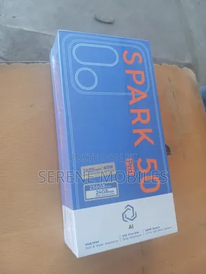 New Tecno Spark 50 Pro 256 GB Black