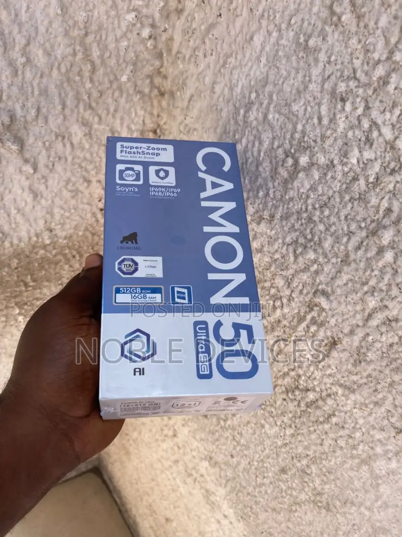 New Tecno Camon 50 Ultra 512 GB Gray