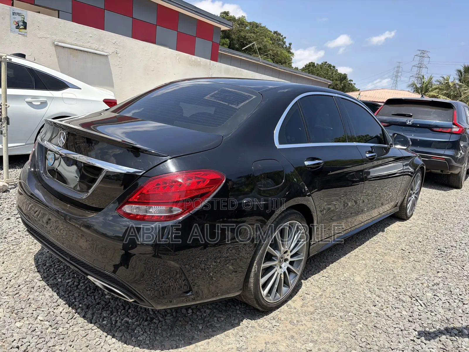 Mercedes-Benz C300 Luxury 4matic Sedan AWD (2.0L 4cyl 7A) 2017 Black