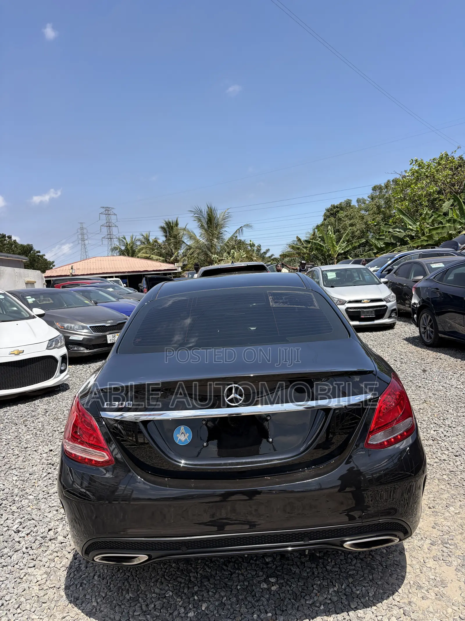 Mercedes-Benz C300 Luxury 4matic Sedan AWD (2.0L 4cyl 7A) 2017 Black