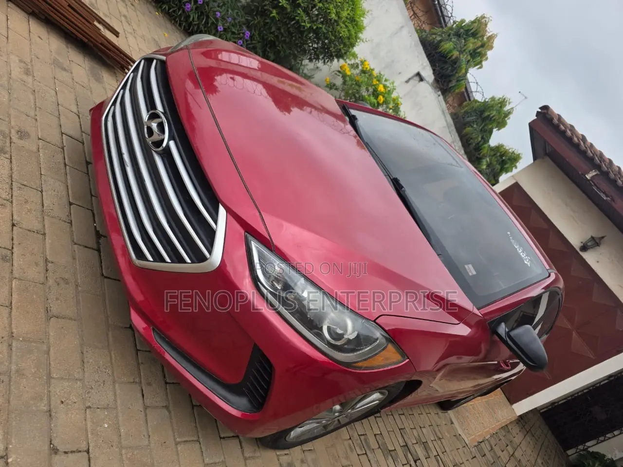 Hyundai Elantra 2017 Red
