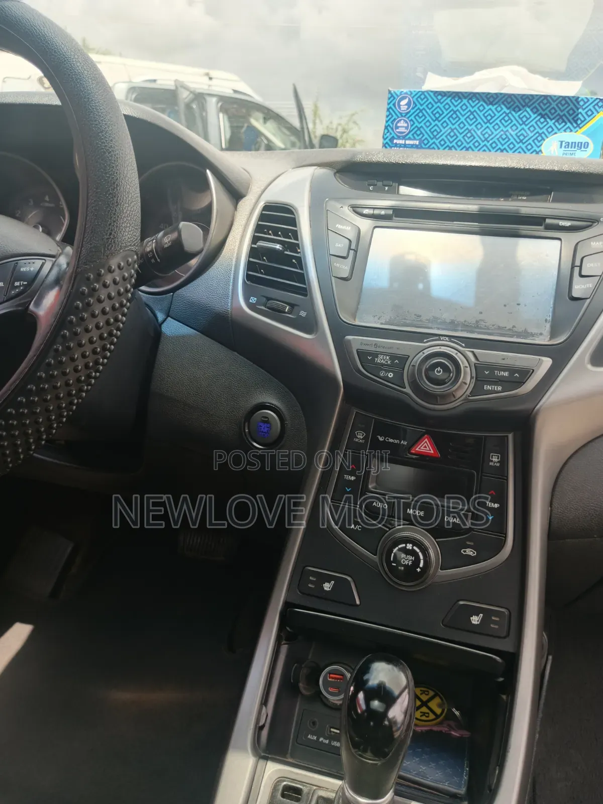 Hyundai Elantra Limited PZEV 4dr Sedan (1.8L 4cyl 6A) 2015 Black