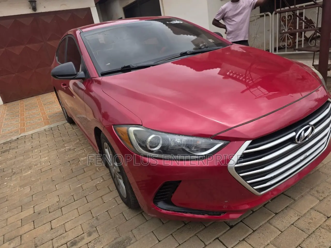 Hyundai Elantra 2017 Red