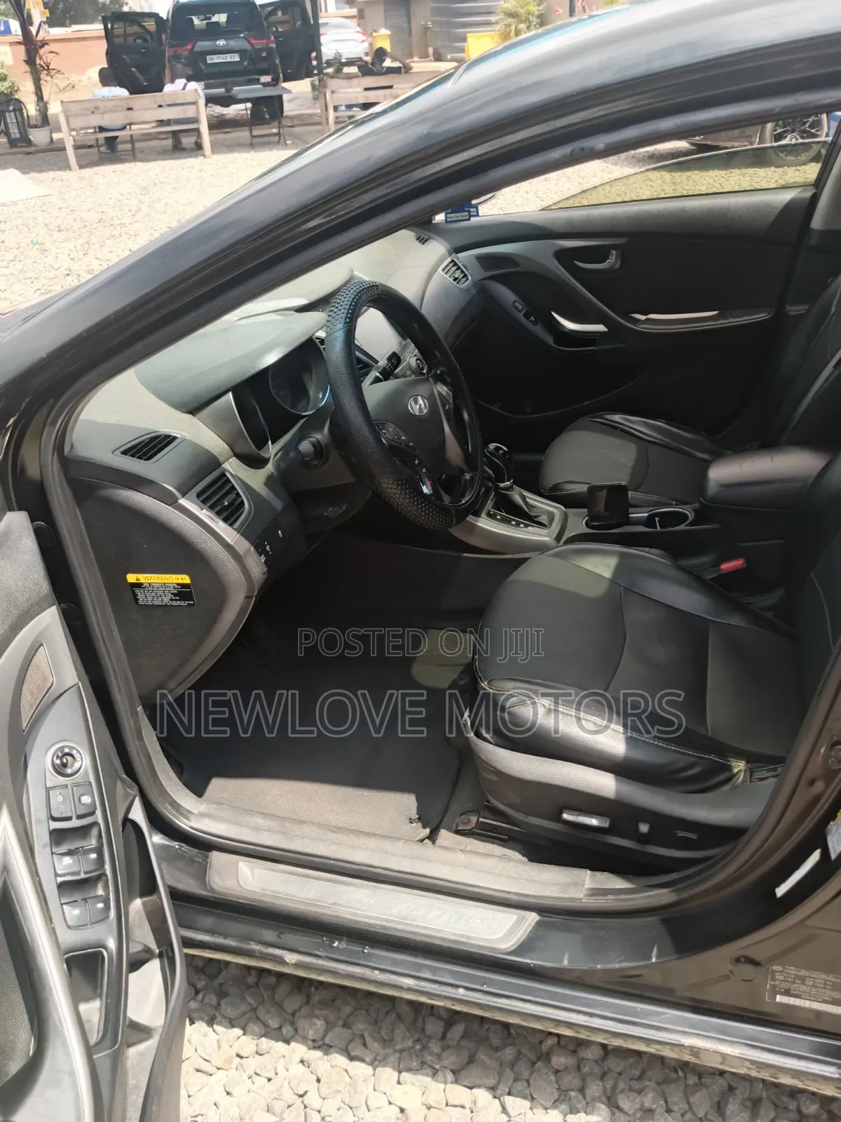 Hyundai Elantra Limited PZEV 4dr Sedan (1.8L 4cyl 6A) 2015 Black