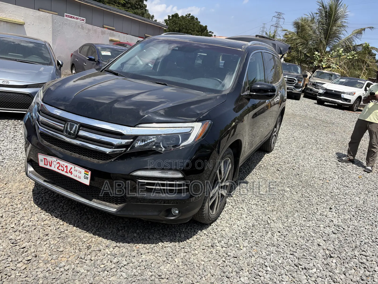 Honda Pilot Touring AWD 2018 Black