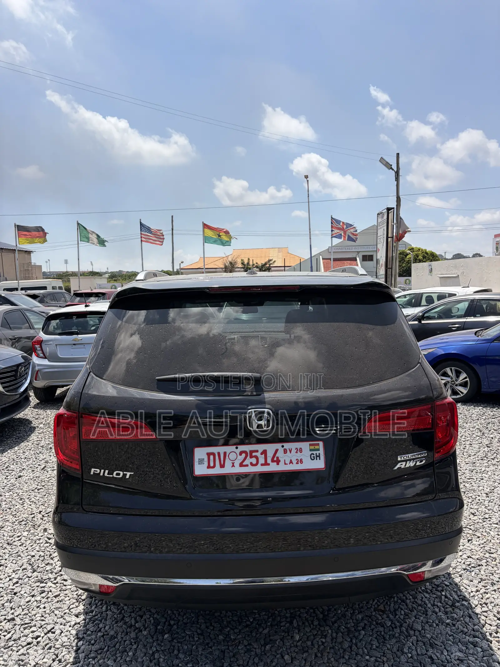 Honda Pilot Touring AWD 2018 Black