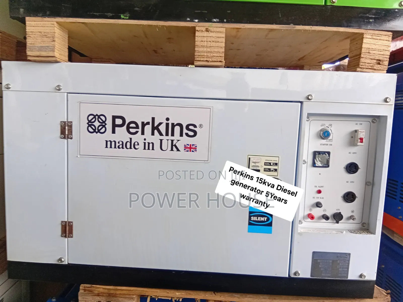 Perkins 15kVA Generator – Powerful Backup Electricity Made Easy