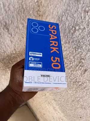 New Tecno Spark 50 128 GB Black