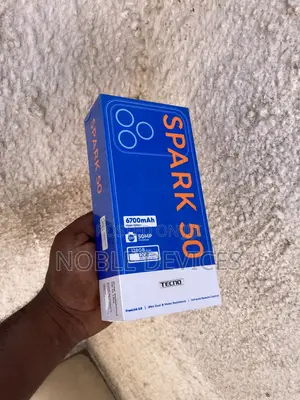 New Tecno Spark 50 128 GB Black