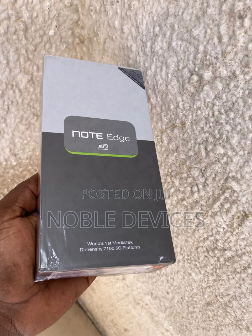 New Infinix Note Edge 256 GB Black