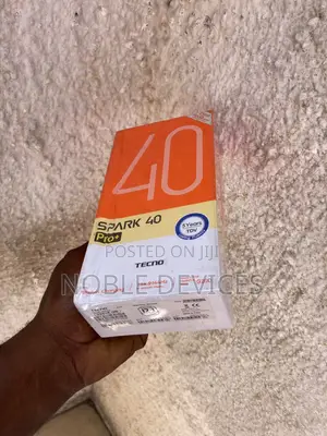 New Tecno Spark 40 Pro+ 256 GB Black