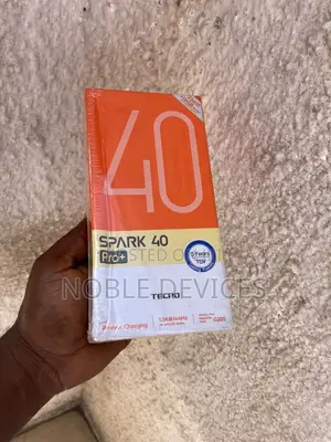 New Tecno Spark 40 Pro+ 256 GB Black