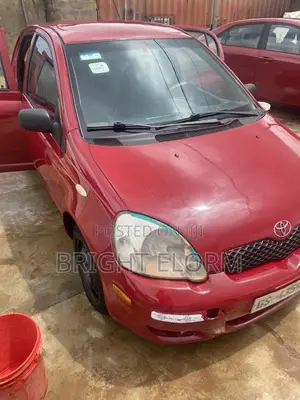 Toyota Echo Sedan 2005 Red