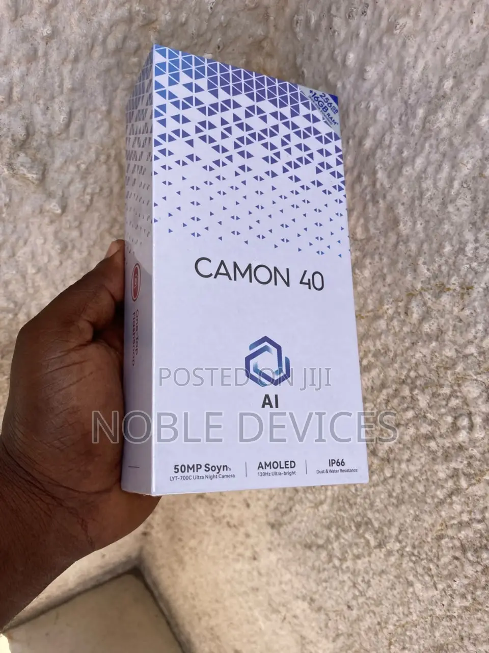 New Tecno Camon 40 256 GB Gray
