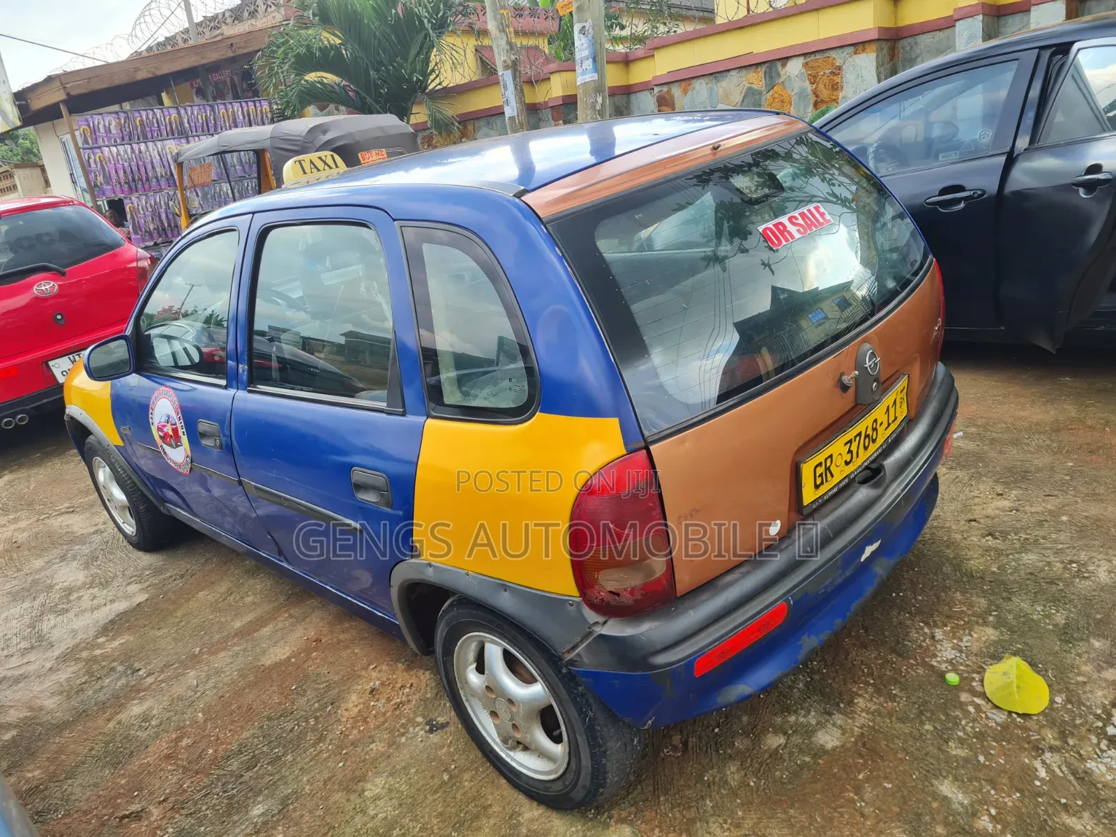Opel Corsa 2002 Blue