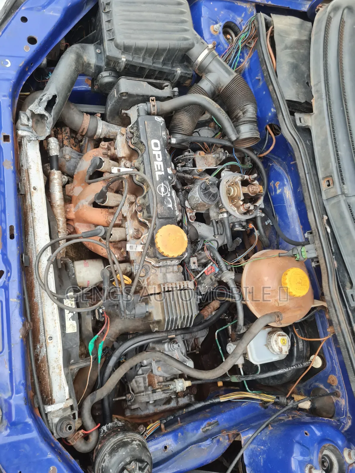 Opel Corsa 2002 Blue