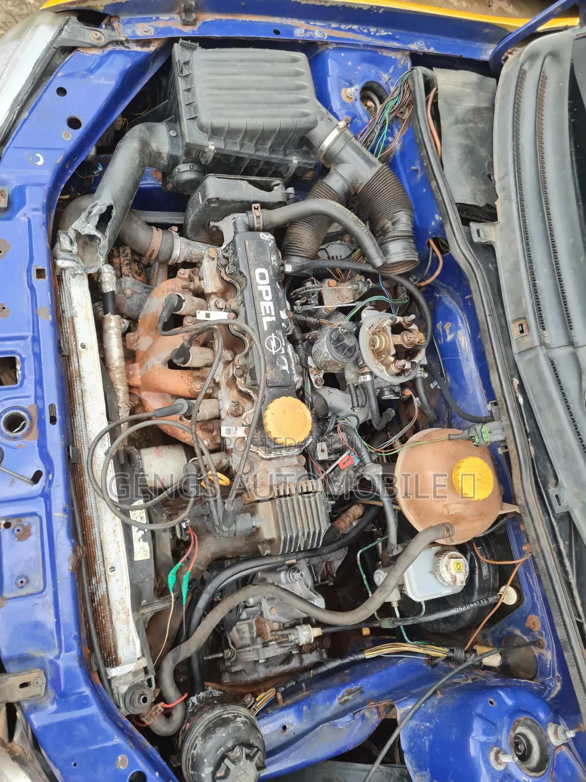 Opel Corsa 2002 Blue