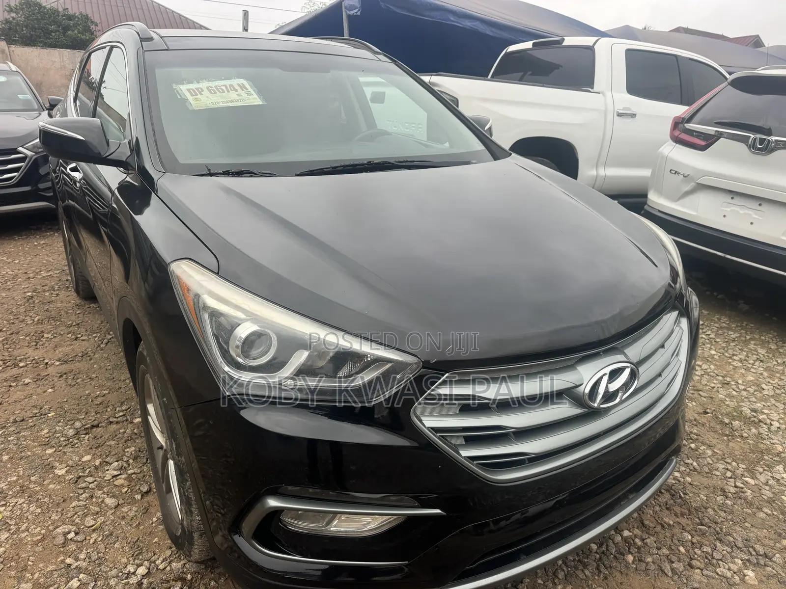 Hyundai Santa Fe SE AWD 2017 Black