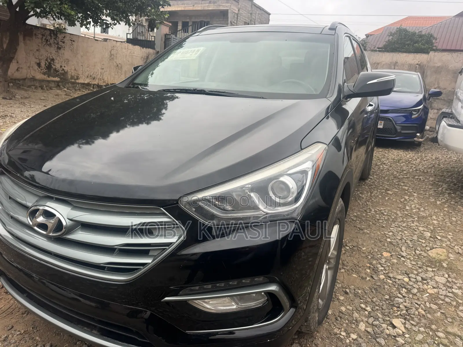 Hyundai Santa Fe SE AWD 2017 Black