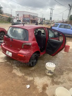Toyota Echo Sedan 2005 Red