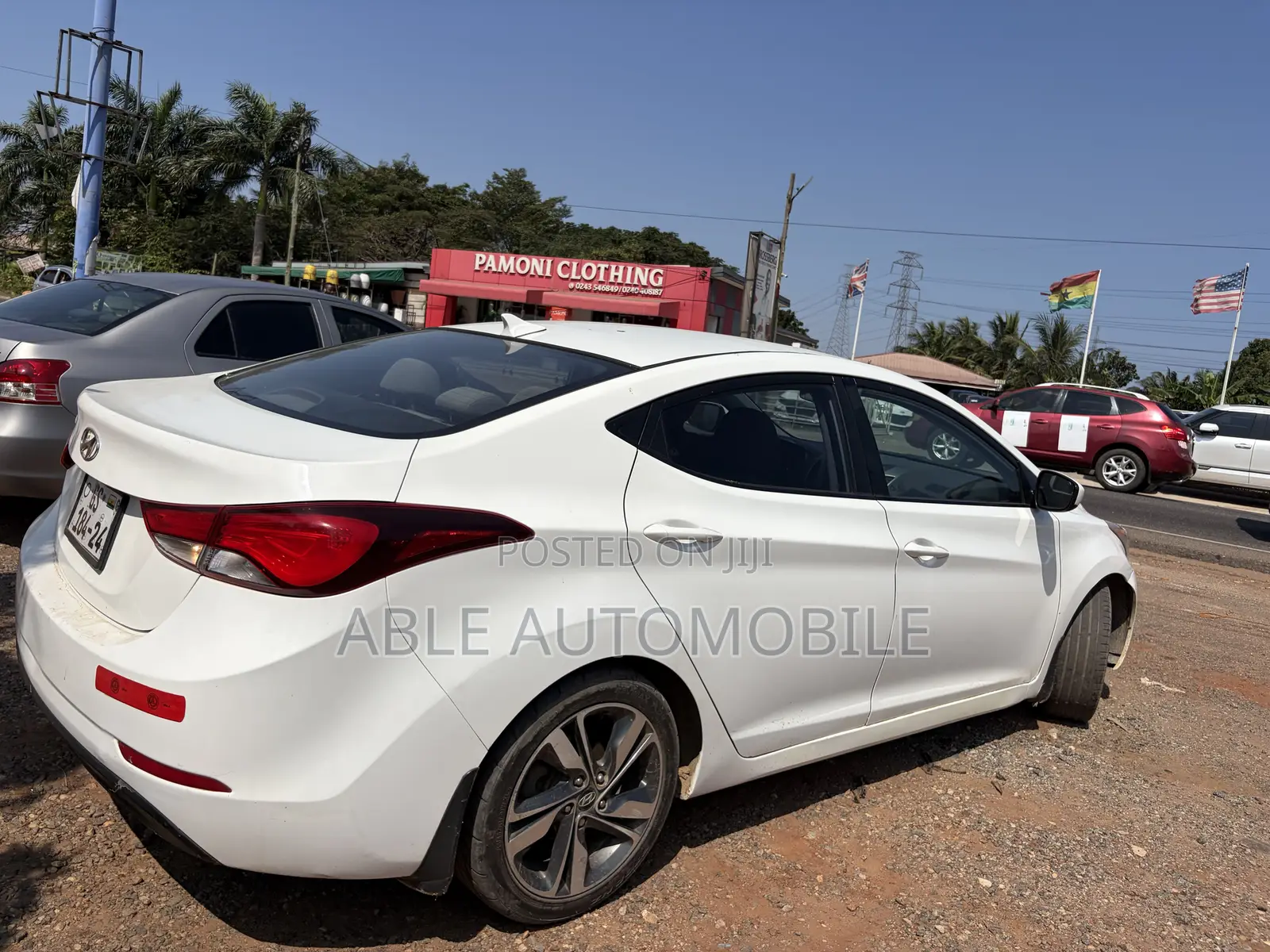 Hyundai Elantra SE 4dr Sedan (1.8L 4cyl 6A) 2014 White