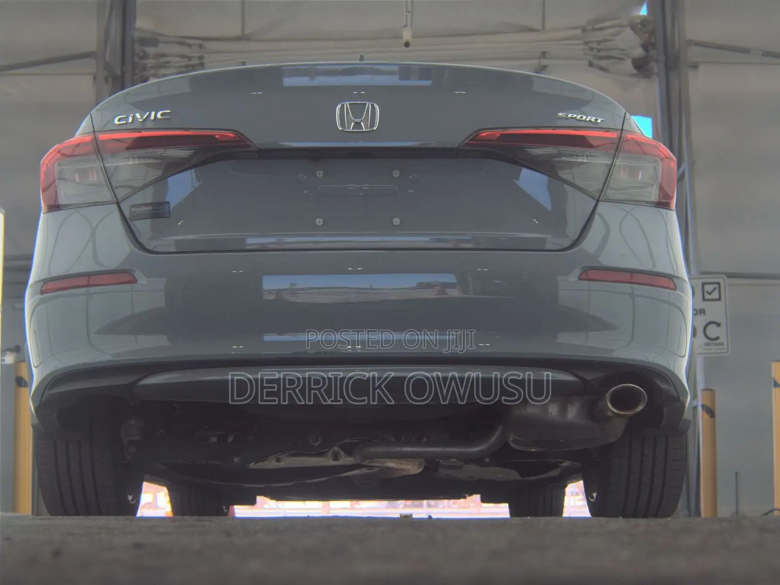 Honda Civic Sport CVT 2024 Gray