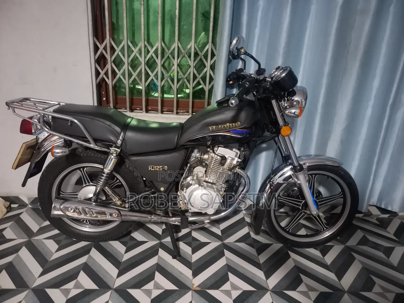 Haojue HJ125-8K 2021 Black