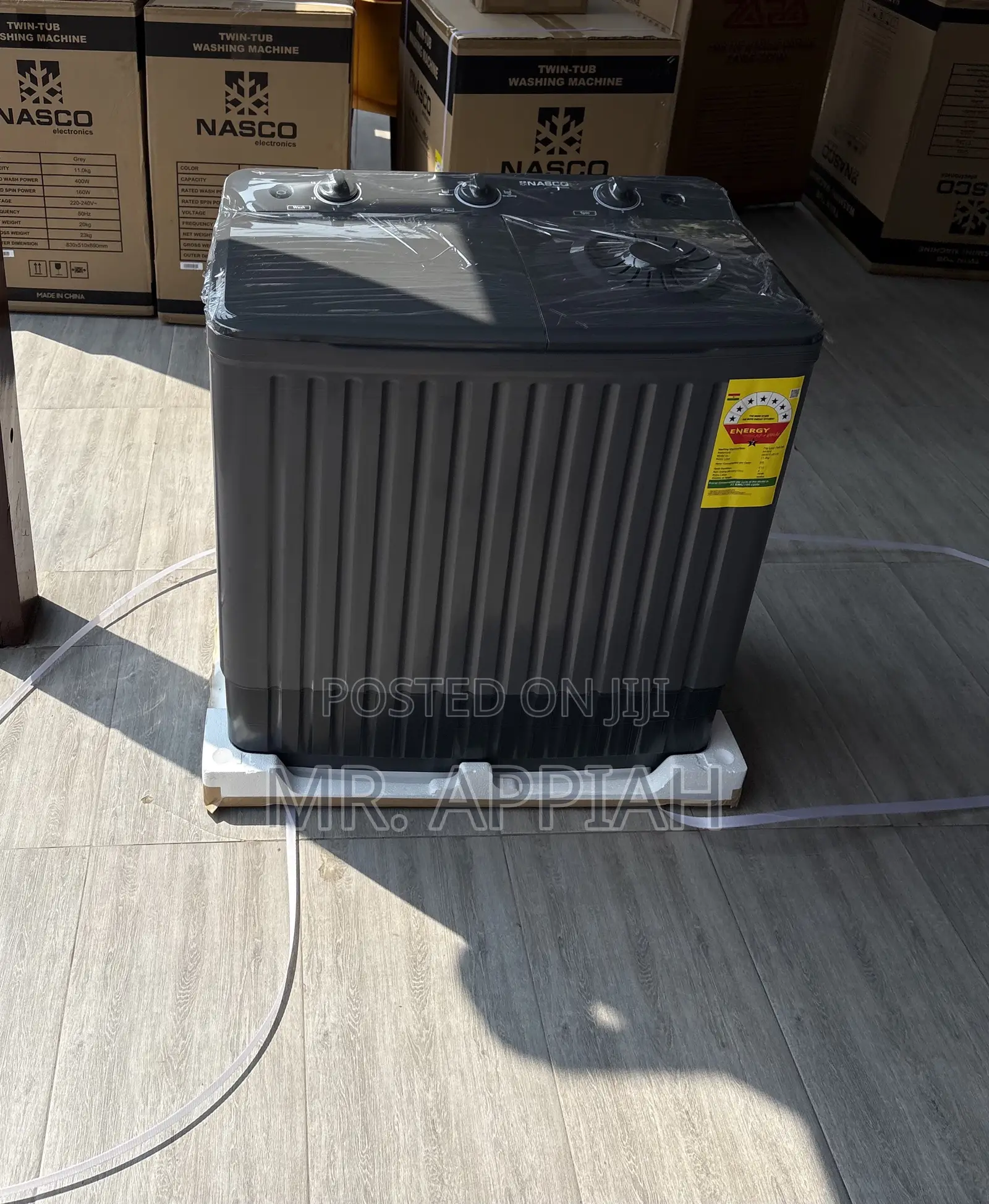 Order Unique Nasco 11kg Spin Dry Washing Machine(dark Gray).