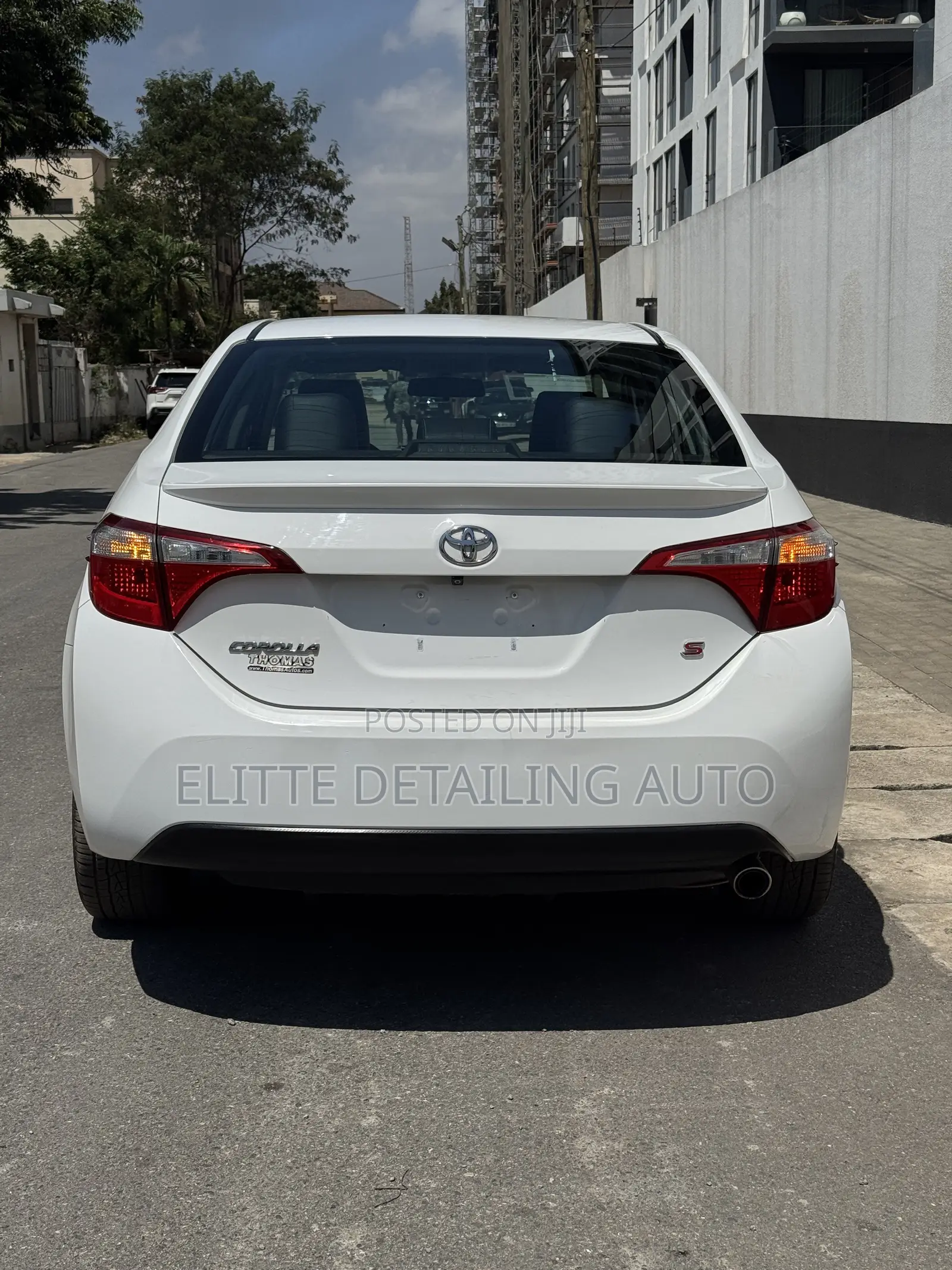 Toyota Corolla S 4dr Sedan (1.8L 4cyl CVT) 2016 White