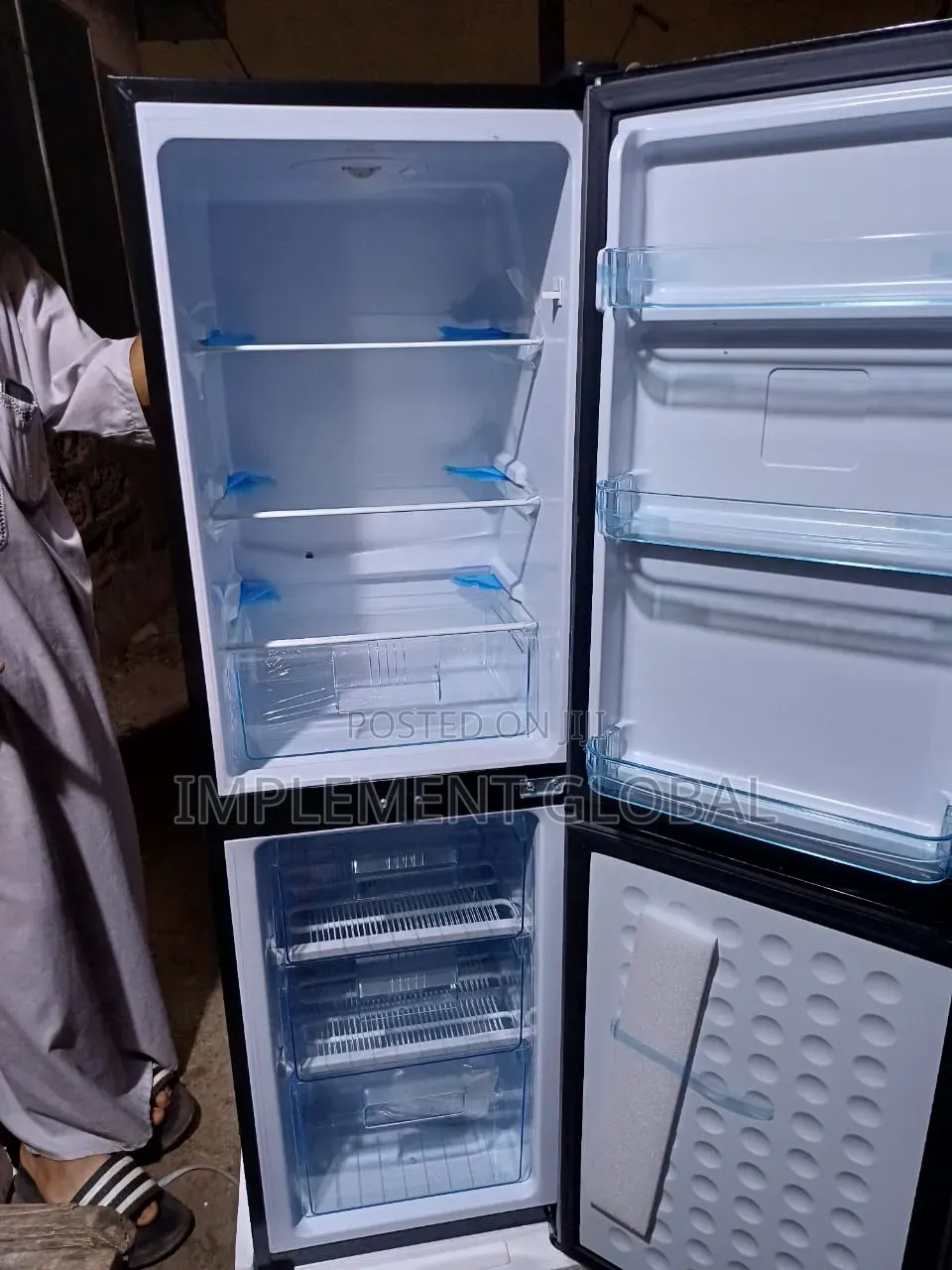 Nasco Bottom Freezer 158 Litres