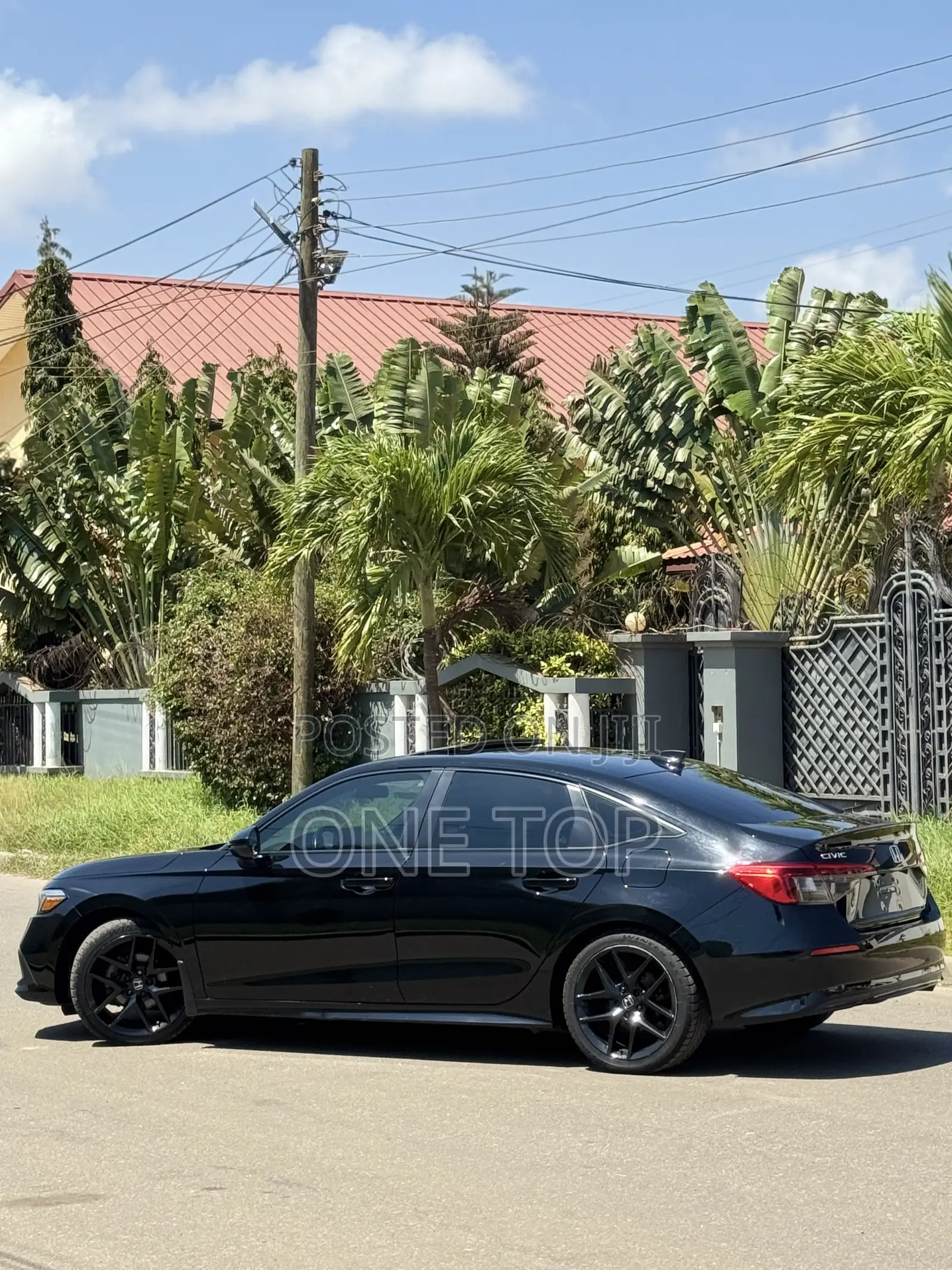 Honda Civic Sport CVT 2024 Black