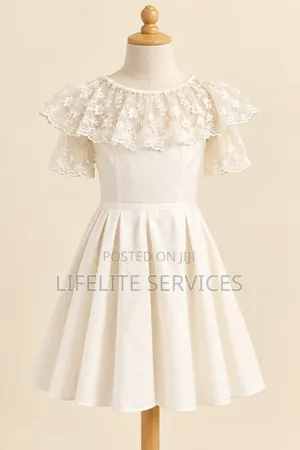 Beautiful Church Dress for Girls 5 to 7yrs